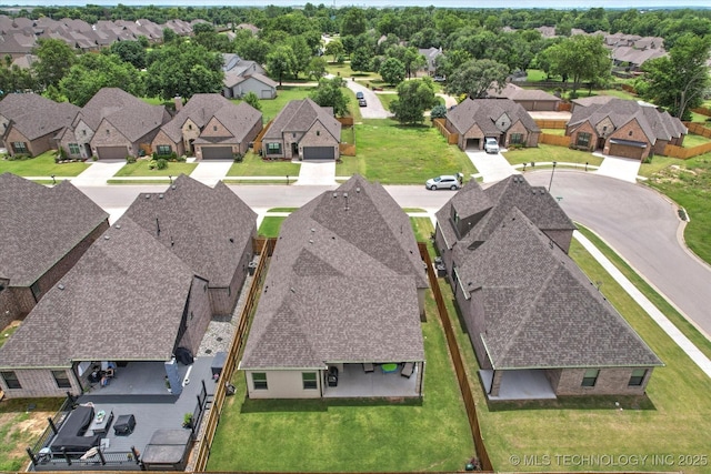 14505 E 79th St, Owasso, OK 74055 - aerial view of residential area