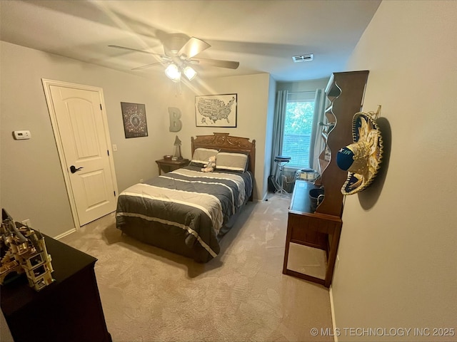239 E 117th St S, Jenks, OK 74037 - carpeted bedroom with ceiling fan