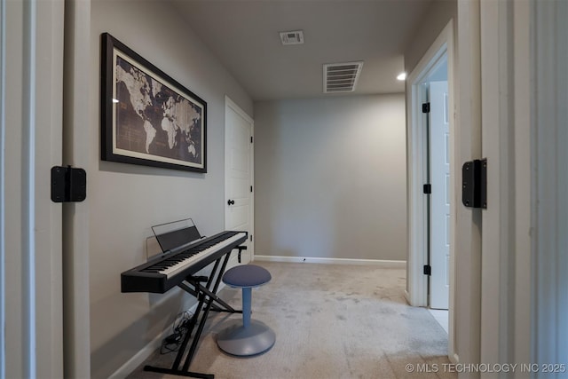 5312 E 124th Pl S, Bixby, OK 74008 - hall featuring carpet and baseboards