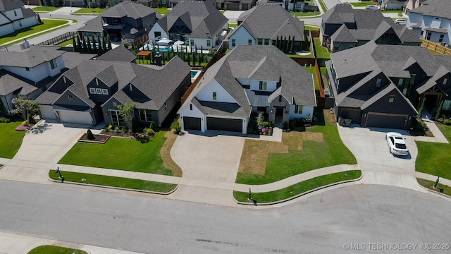 5312 E 124th Pl S, Bixby, OK 74008 - aerial perspective of suburban area