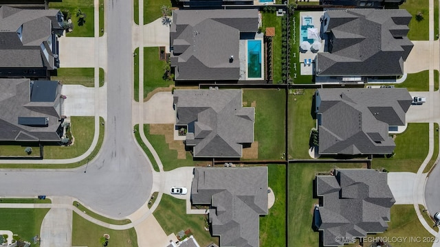 5312 E 124th Pl S, Bixby, OK 74008 - aerial perspective of suburban area