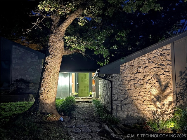 2501 Cherokee Hills Pl, Bartlesville, OK 74006 - view of home's exterior featuring stone siding