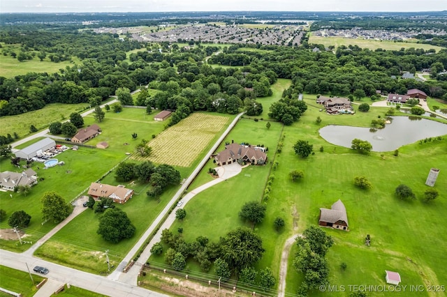 13533 S Lewis Ave, Bixby, OK 74008 - bird's eye view of a large body of water