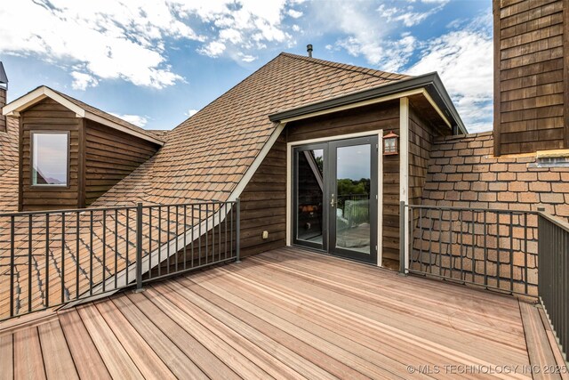 13533 S Lewis Ave, Bixby, OK 74008 - view of wooden terrace