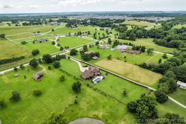13533 S Lewis Ave, Bixby, OK 74008 - aerial view of sparsely populated area