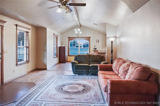 740384 S 3480th Rd, Cushing, OK 74023 - living room with ceiling fan