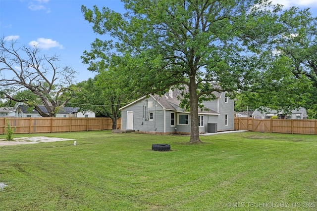 202 N Creek, Dewey, OK 74029 - view of fenced backyard