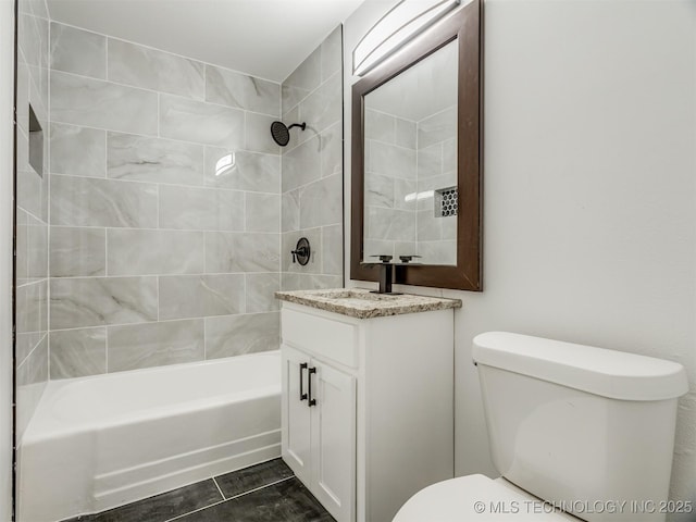 3226 N Garrison Ave, Tulsa, OK 74106 - bathroom featuring vanity and washtub / shower combination