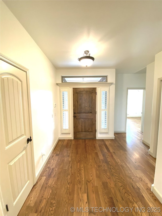 4706 S 182nd E Ave, Tulsa, OK 74134 - foyer entrance featuring wood finished floors and plenty of natural light