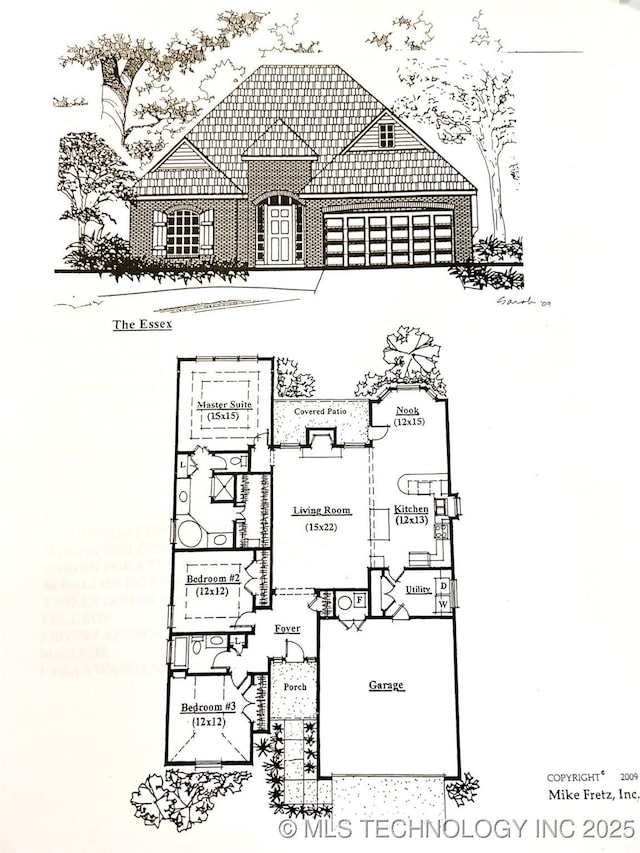 4706 S 182nd E Ave, Tulsa, OK 74134 - view of property floor plan