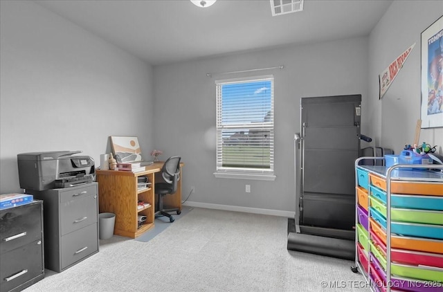 30130 S Maxine Ave, Inola, OK 74036 - carpeted home office featuring baseboards