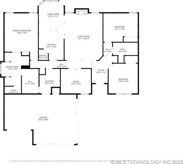5983 E 137th St, Collinsville, OK 74021 - view of room layout