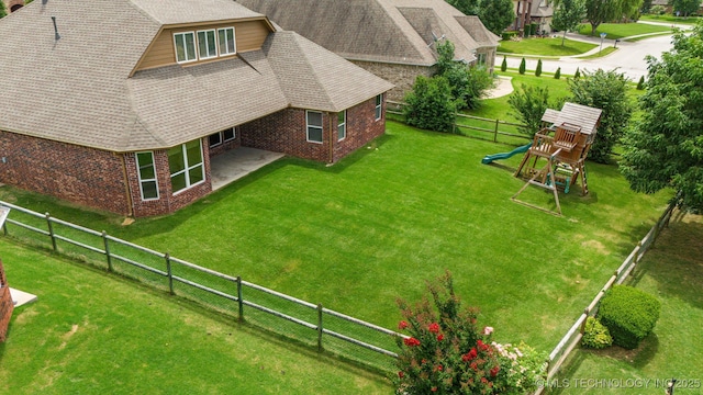 4204 N Maple Pl, Broken Arrow, OK 74012 - aerial view of property and surrounding area
