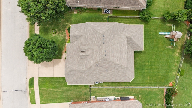 4204 N Maple Pl, Broken Arrow, OK 74012 - aerial view of property and surrounding area