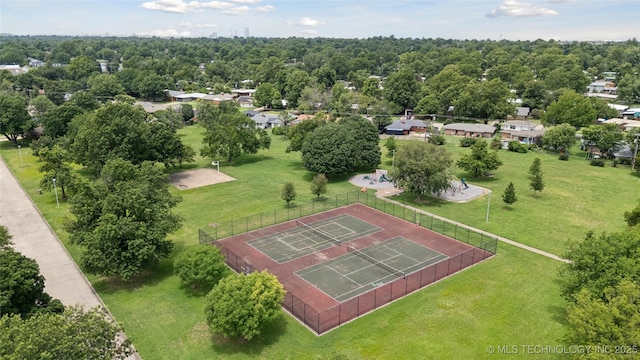 5718 E 27th St, Tulsa, OK 74114 - bird's eye view