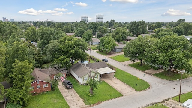 5718 E 27th St, Tulsa, OK 74114 - aerial view