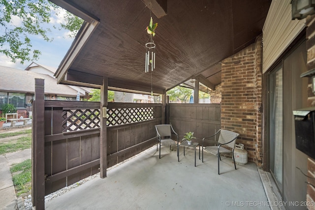 1234 S 110th E Ave Unit 59-4A, Tulsa, OK 74128 - view of patio / terrace