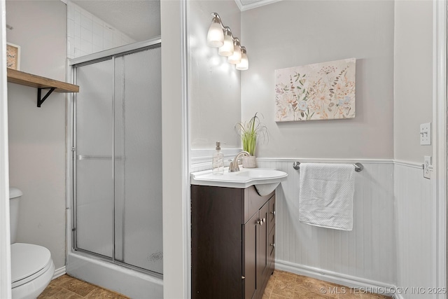 1015 NW Maxwell, Ardmore, OK 73401 - bathroom with vanity and a shower stall