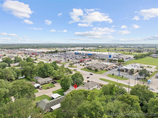 1015 NW Maxwell, Ardmore, OK 73401 - drone / aerial view of a tree filled landscape