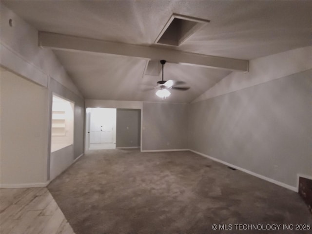 804 W Glendale St, Broken Arrow, OK 74011 - unfurnished living room featuring a ceiling fan and carpet