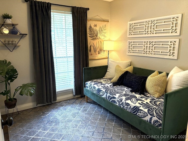 417292 E 1145th Rd, Eufaula, OK 74432 - bedroom with baseboards and carpet flooring