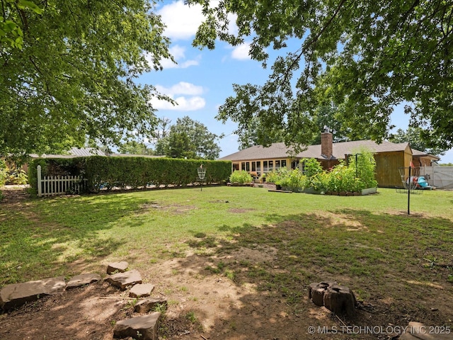 105 Quail Creek Ln, Skiatook, OK 74070 - view of yard