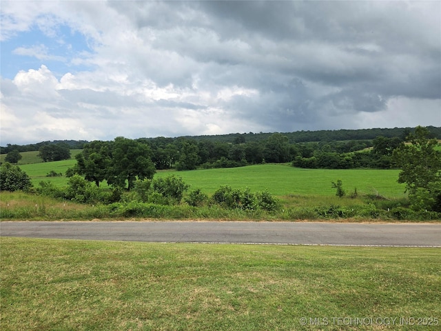 76654 S 4695, Stilwell, OK 74960 - view of asphalt street featuring a view of rural / pastoral area