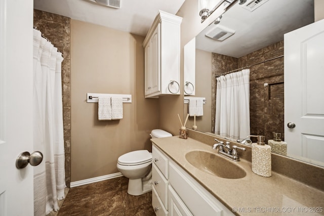106 E 21st St, Owasso, OK 74055 - bathroom with vanity and curtained shower
