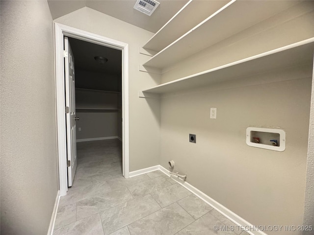 1704 Town And Country Rd, Sand Springs, OK 74063 - laundry area with hookup for an electric dryer, washer hookup, and gas dryer hookup