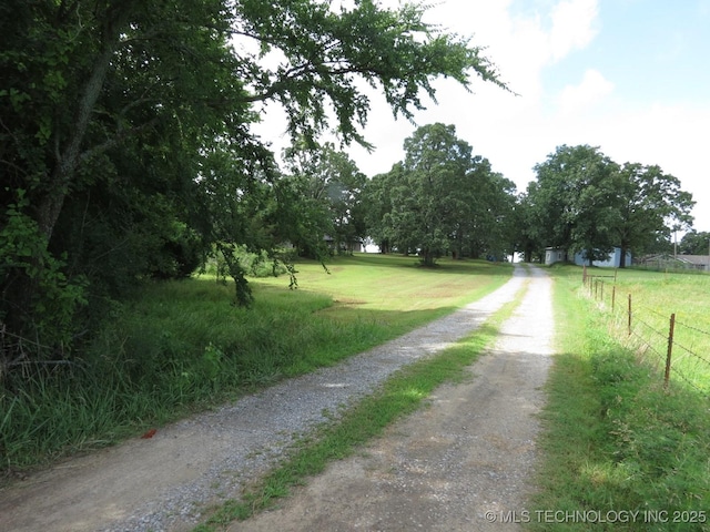 504 Blocker Rd, Mcalester, OK 74501 - view of dirt / gravel road
