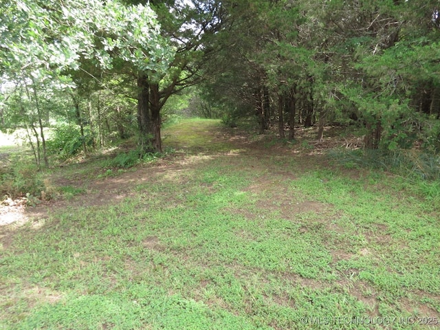 504 Blocker Rd, Mcalester, OK 74501 - view of tree filled area