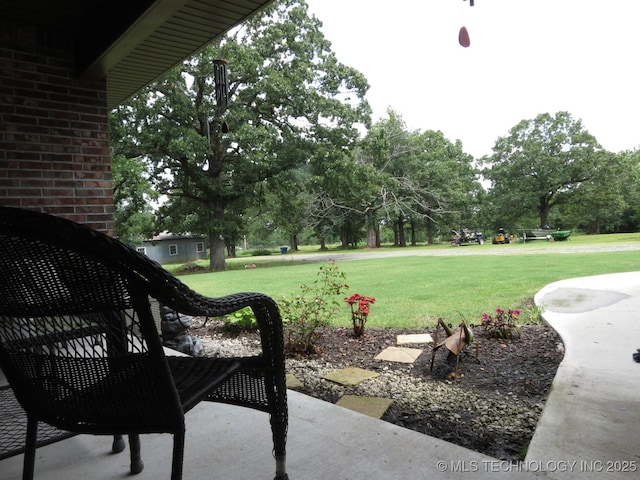 504 Blocker Rd, Mcalester, OK 74501 - view of grassy yard featuring view of scattered trees
