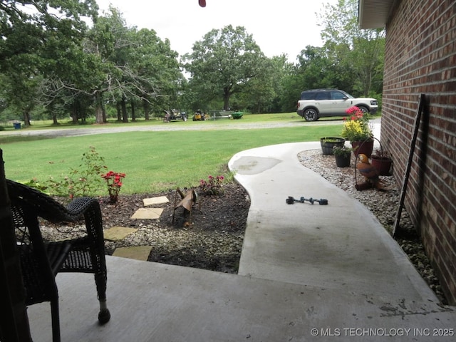 504 Blocker Rd, Mcalester, OK 74501 - view of green lawn with view of scattered trees