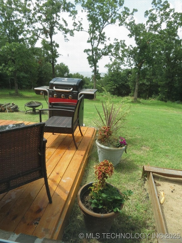 504 Blocker Rd, Mcalester, OK 74501 - view of grassy yard