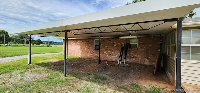 14505 S 145th E Ave, Bixby, OK 74008 - view of patio / terrace featuring a carport