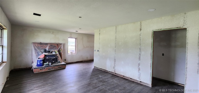 14505 S 145th E Ave, Bixby, OK 74008 - unfurnished living room with wood finished floors
