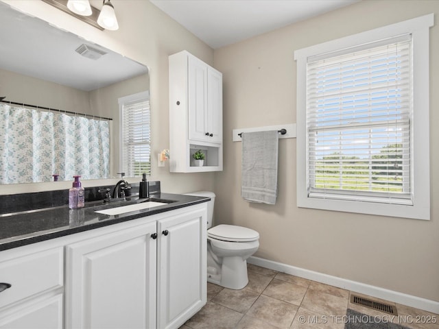 16145 Ew 255 Rd, Nowata, OK 74048 - full bathroom with vanity and tile patterned flooring