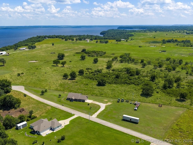 16145 Ew 255 Rd, Nowata, OK 74048 - aerial view of a large body of water