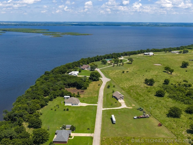 16145 Ew 255 Rd, Nowata, OK 74048 - aerial view of a nearby body of water