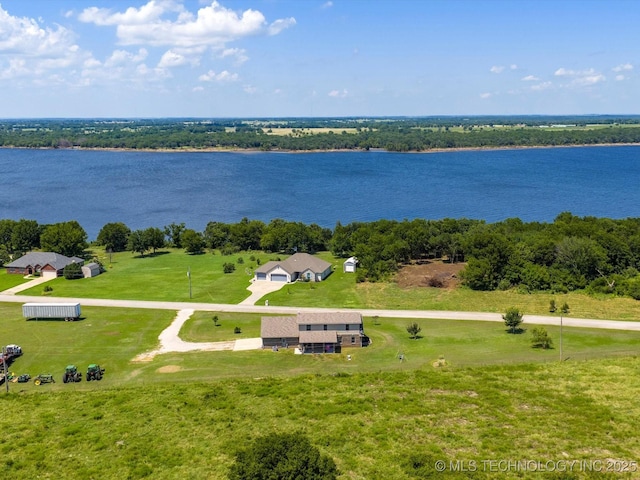 16145 Ew 255 Rd, Nowata, OK 74048 - aerial view of a nearby body of water