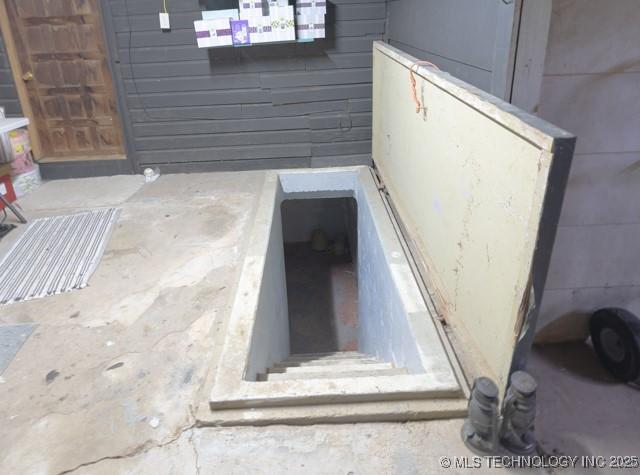 604 N N W, Konawa, OK 74849 - view of storm shelter