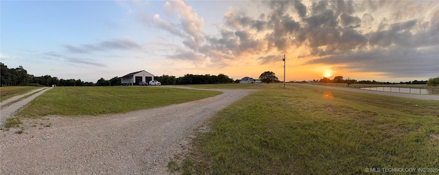 557 High Point Ln, Skiatook, OK 74070 - view of road with a view of countryside