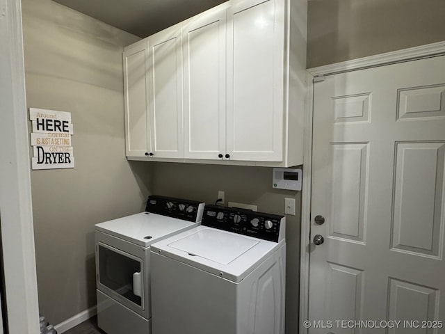 1821 W Lincoln St N, Broken Arrow, OK 74012 - laundry room with washer and clothes dryer and cabinet space