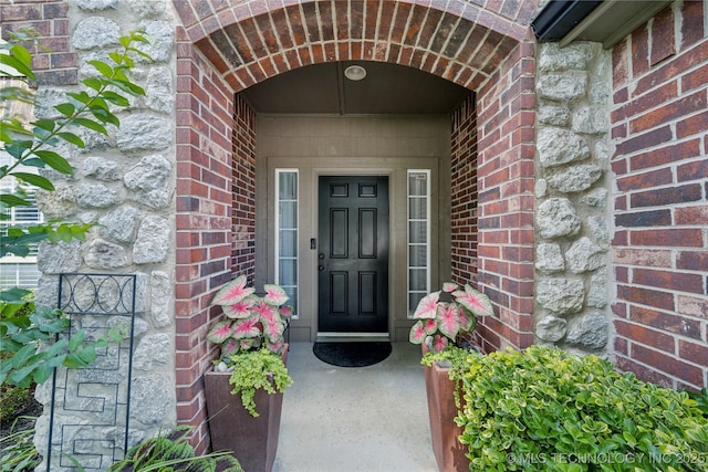 11710 S Willow St, Jenks, OK 74037 - view of exterior entry with brick siding