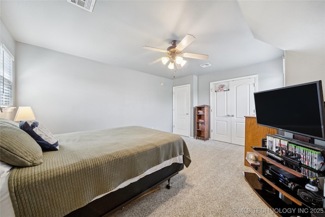 11710 S Willow St, Jenks, OK 74037 - bedroom featuring carpet floors and ceiling fan