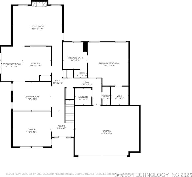 11710 S Willow St, Jenks, OK 74037 - view of home floor plan