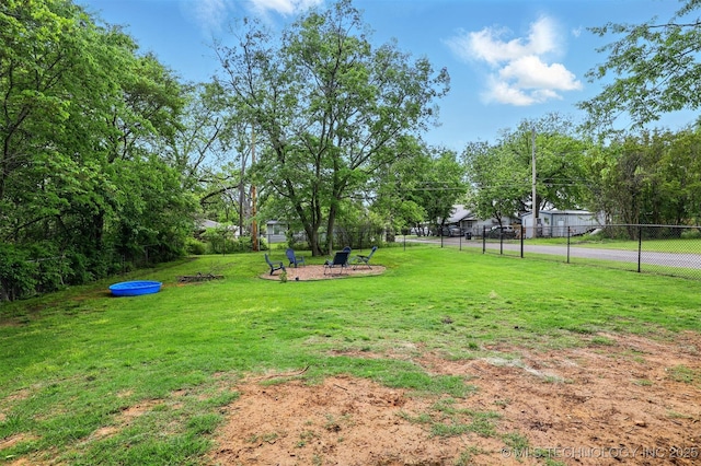 1325 Houston, Durant, OK 74701 - view of yard