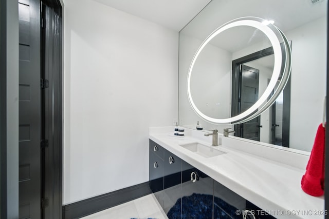 1226 W 109th Pl S, Jenks, OK 74037 - bathroom featuring vanity