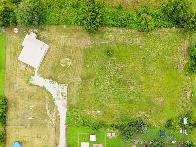1102 W Main St, Beggs, OK 74421 - bird's eye view