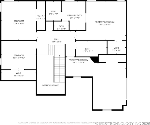 3701 W Dallas St, Broken Arrow, OK 74012 - view of floor plan / room layout